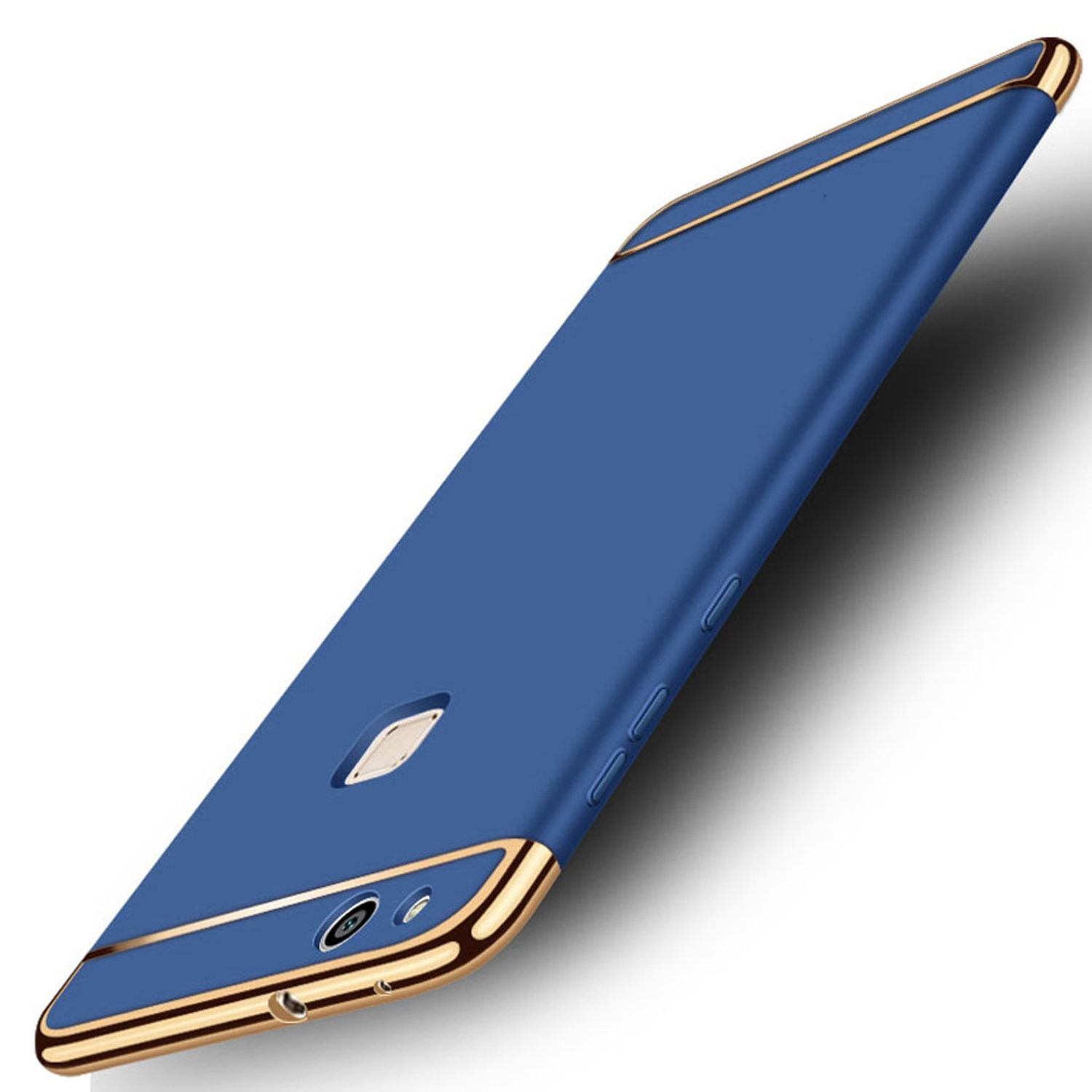 Lite, Huawei, Backcover, DESIGN Schutzhülle, P9 KÖNIG Blau