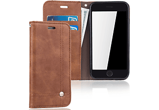 KÖNIG DESIGN Handyhülle, Bookcover, Apple, iPhone 6 / 6s, Braun