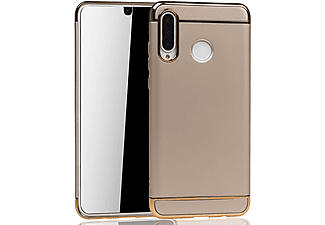 KÖNIG DESIGN Handyhülle, Backcover, Huawei, P30 Lite New Edition, Gold