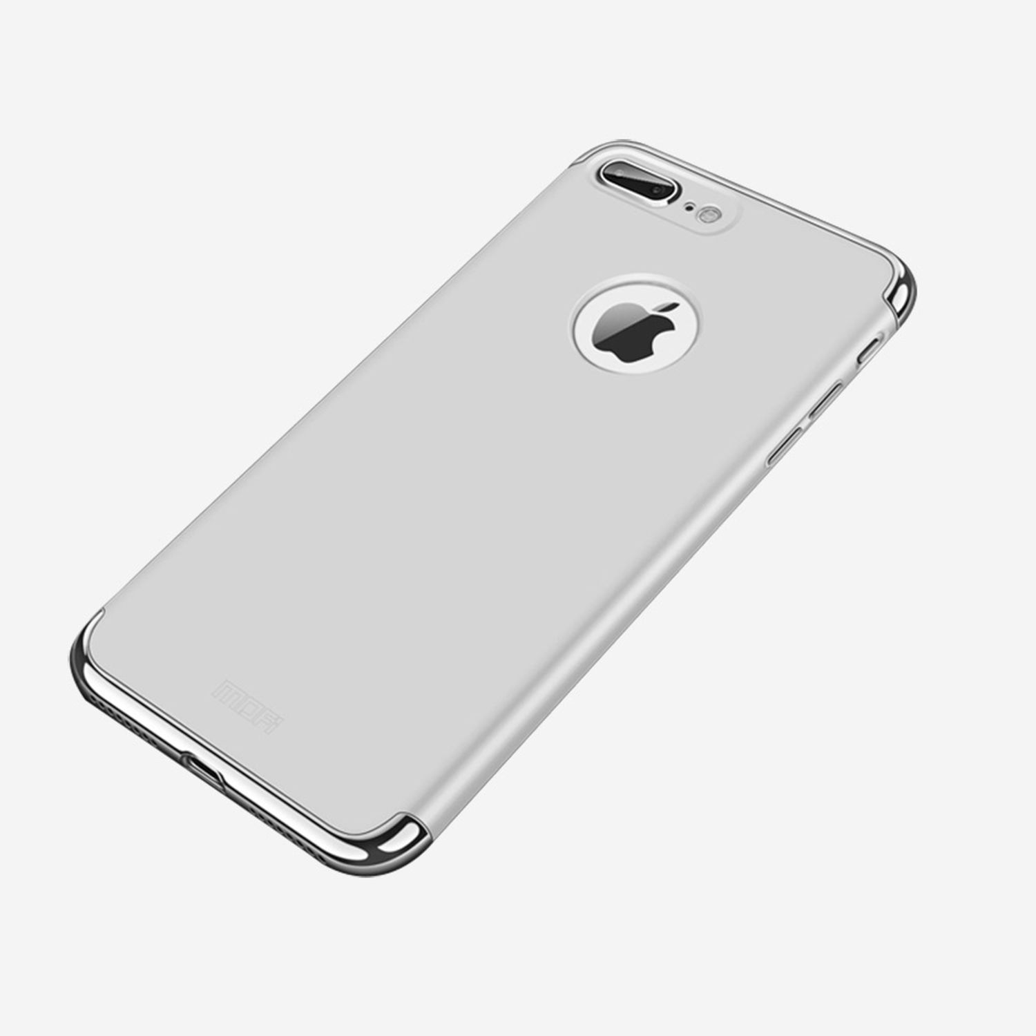 Plus, iPhone Apple, Silber Backcover, 8 KÖNIG Handyhülle, DESIGN