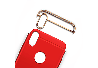 KÖNIG DESIGN Handyhülle, Backcover, Apple, iPhone XS, Rosa
