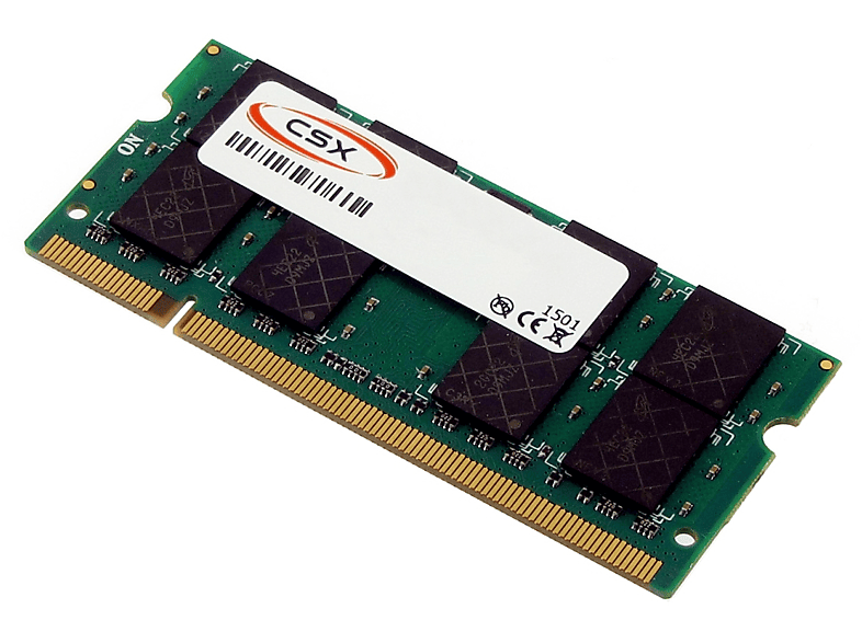 MTXTEC Arbeitsspeicher 1 GB RAM für ASUS V1V Notebook-Speicher 1 GB DDR2