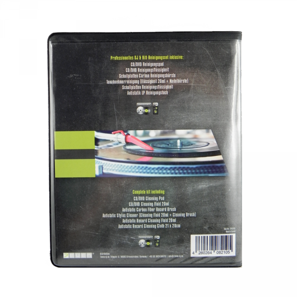 Reinigungsset inklusive Professionelles CD Schallplatten, Reiniger Reinigungsset DVD und Hifi 7even 7EVEN & DJ