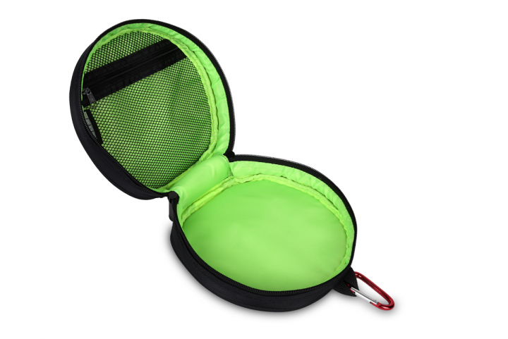 7EVEN Kopfhörer Tasche / Headphone Bag (19 grün Tasche Softcase / 7cm), x On-ear - Kopfhörer Schwarz Kopfhörer