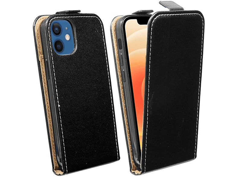 COFI Case, Flip Cover, Apple, iPhone 12 Mini, Schwarz MediaMarkt