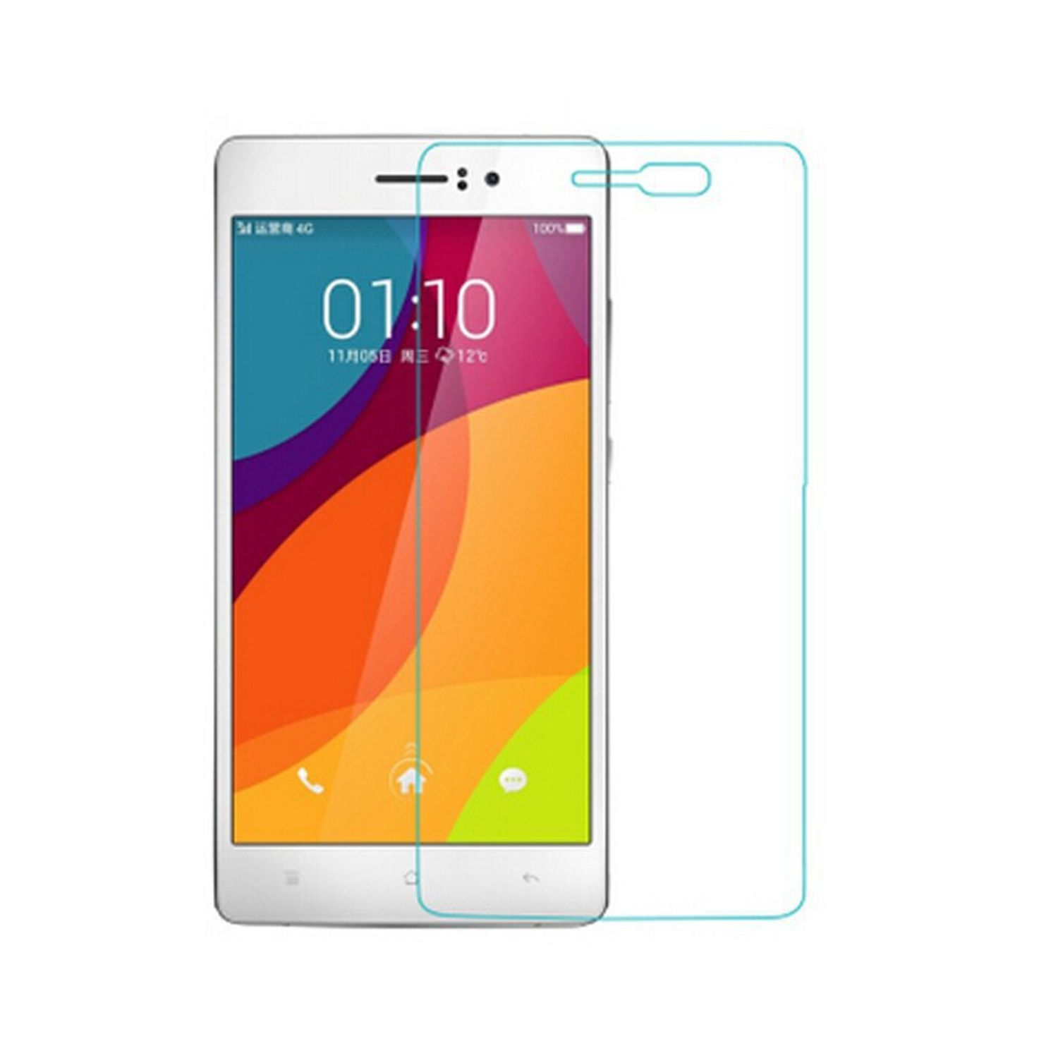 Displayschutz R5) Oppo KÖNIG Schutzfolie(für DESIGN Pack 3er