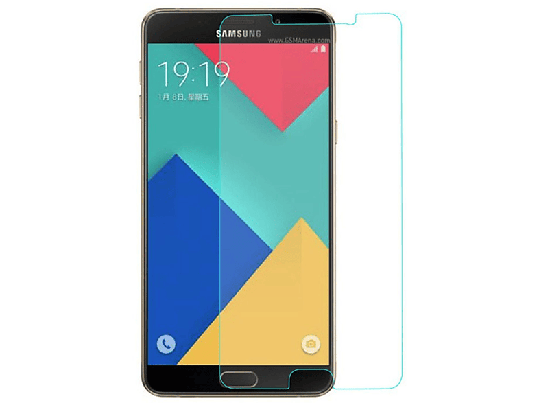 KÖNIG DESIGN 2er A9 Samsung Galaxy Displayschutz (2016)) Pack Schutzfolie(für