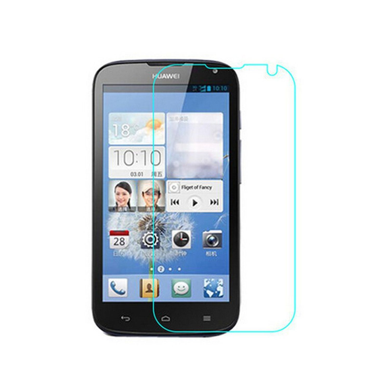 DESIGN KÖNIG Displayschutz G610) Ascend 2er Huawei Pack Schutzfolie(für