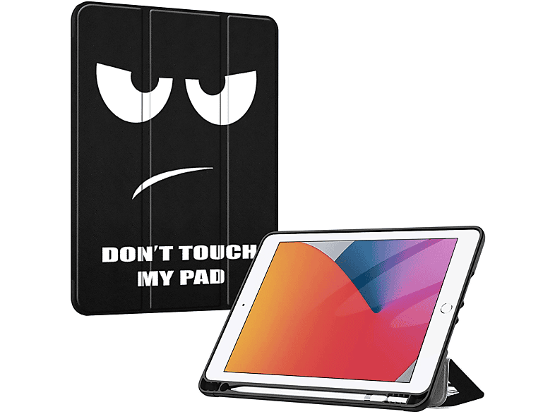 Zoll Gen (9. Gen Touch Don\'t Generation 10.2 2019), Bookcover, iPad, FINTIE iPad Hülle, 2021/8. 2020/7.