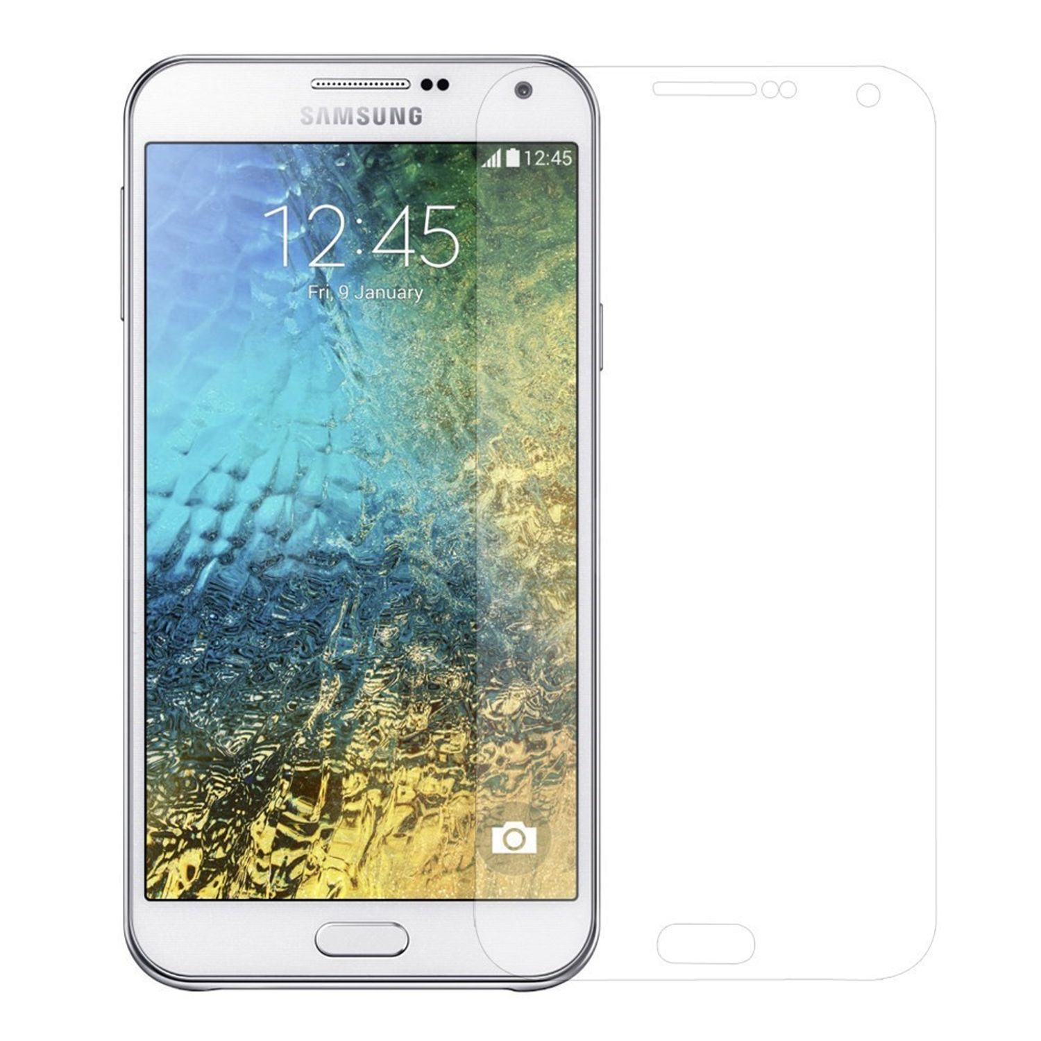 Samsung Displayschutz E5) Galaxy 2er Pack Schutzfolie(für KÖNIG DESIGN