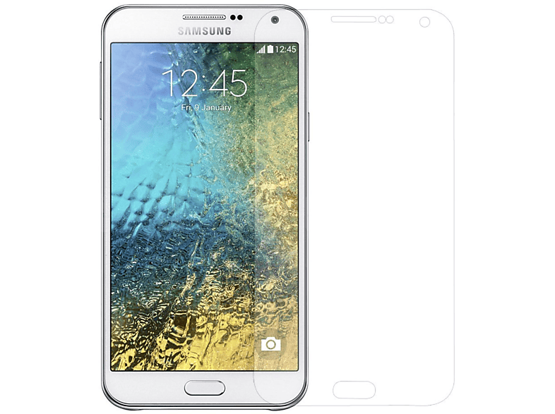 KÖNIG DESIGN 2er Pack Displayschutz Schutzfolie(für Samsung Galaxy E5)