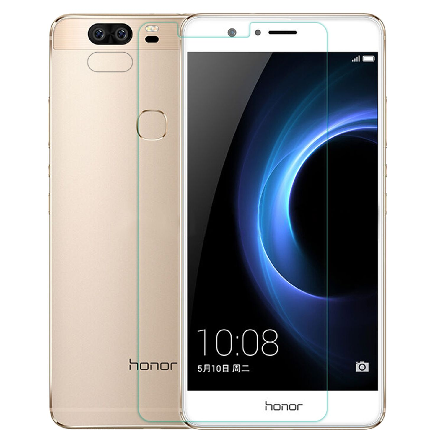 Pack Honor DESIGN Schutzfolie(für Huawei KÖNIG V8) Displayschutz 3er