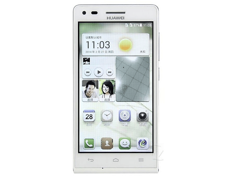 KÖNIG DESIGN 3er Pack Displayschutz Schutzfolie(für Huawei Ascend G6)