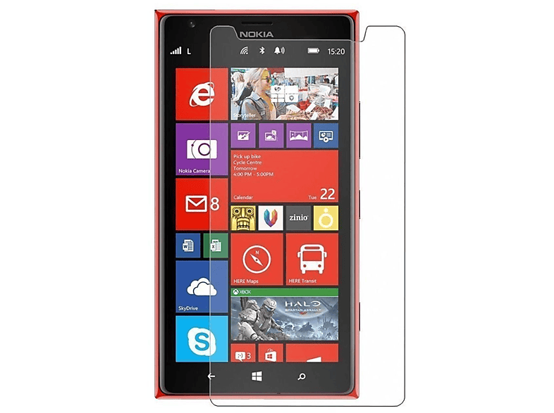 KÖNIG DESIGN 3er Pack Displayschutz Schutzfolie(für Microsoft Lumia 540 Dual Sim)