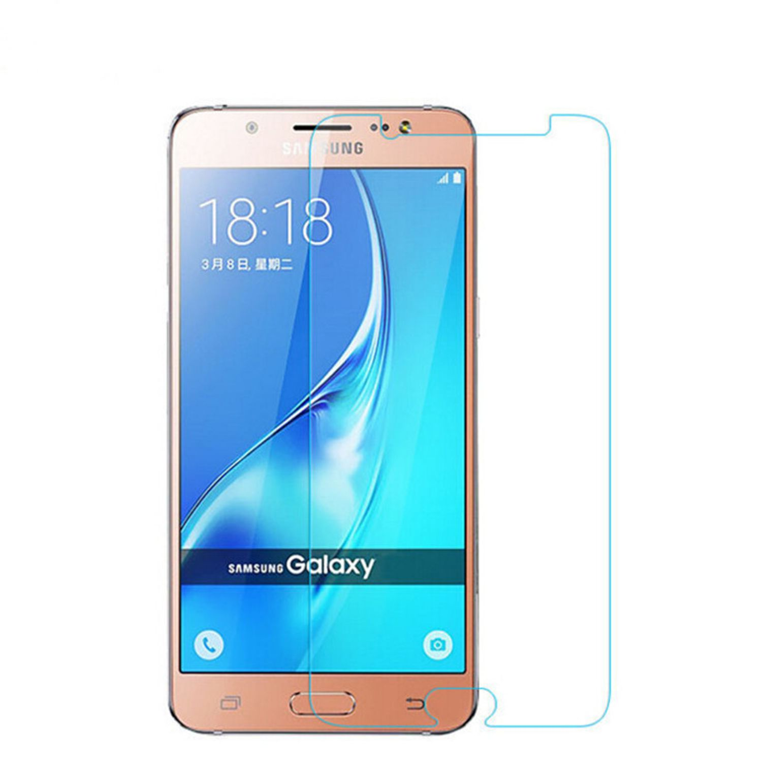 KÖNIG Galaxy Displayschutz Pack DESIGN Schutzfolie(für Samsung C7) 3er