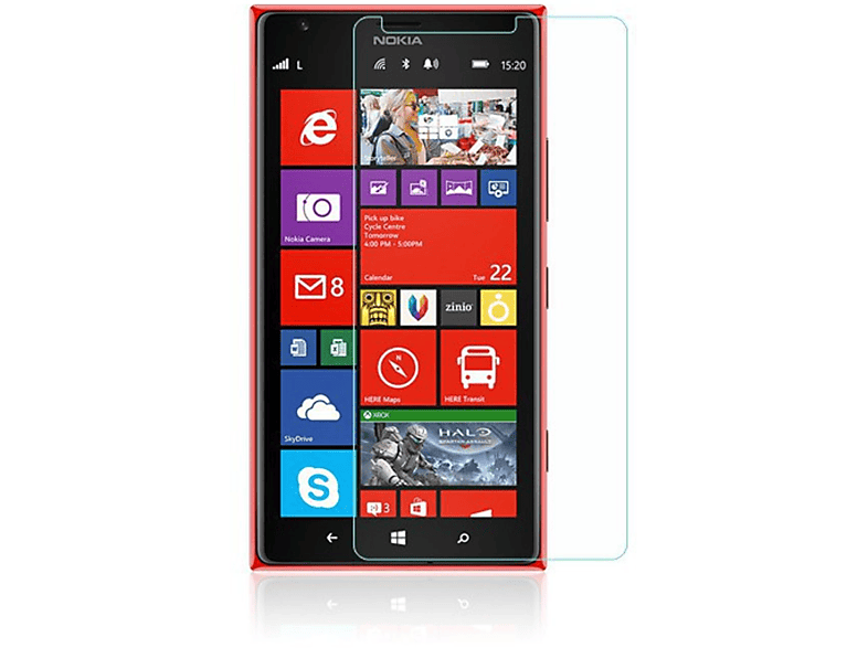 KÖNIG DESIGN 2er Pack Displayschutz Schutzfolie(für Nokia Lumia 1520)