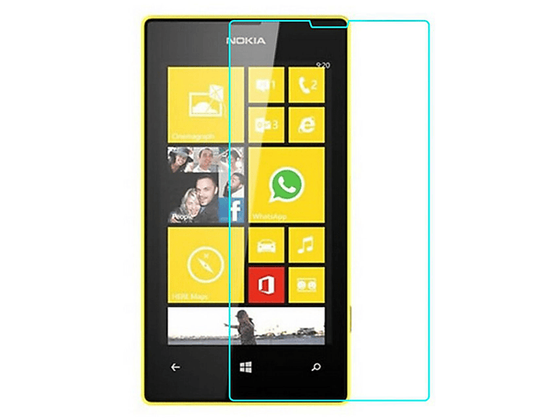 Displayschutz KÖNIG 520) Lumia 2er Nokia Schutzfolie(für DESIGN Pack