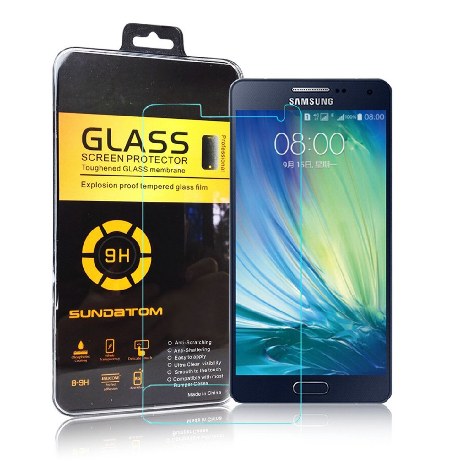 Samsung (2015)) 2er Displayschutz KÖNIG Galaxy Pack A5 Schutzfolie(für DESIGN