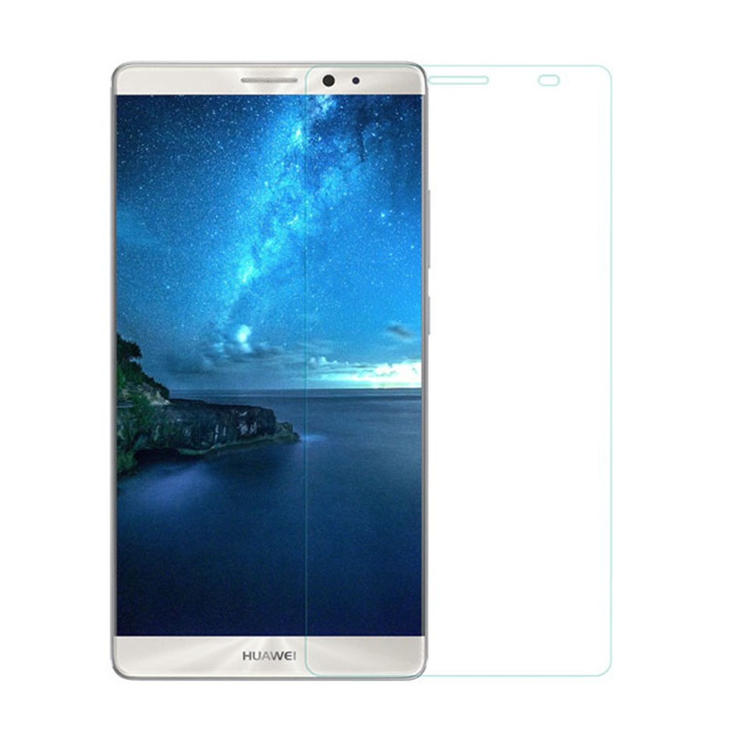 Pack Mate Displayschutz Schutzfolie(für DESIGN Huawei 8) KÖNIG 2er