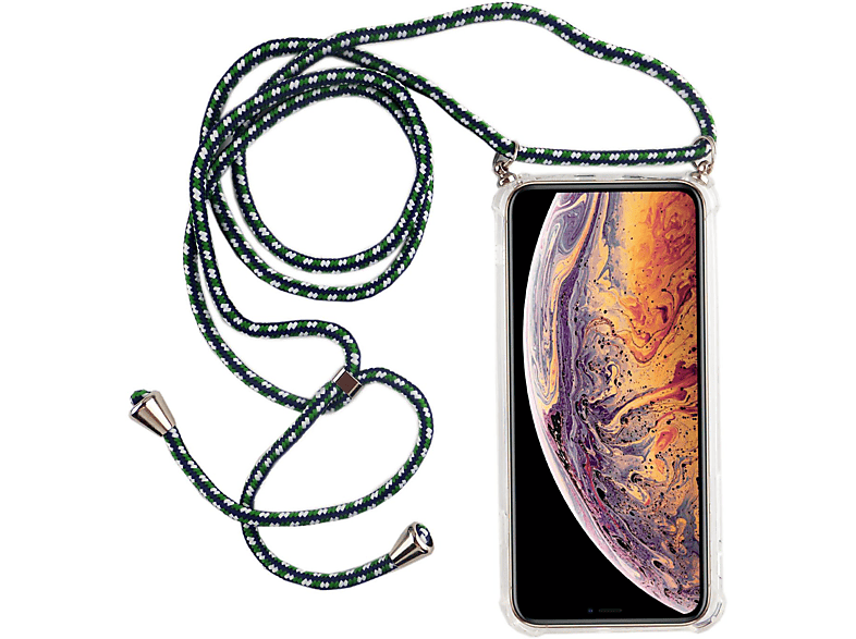 KÖNIG DESIGN Schutzhülle, Umhängetasche, Apple, iPhone XS Max, Transparent