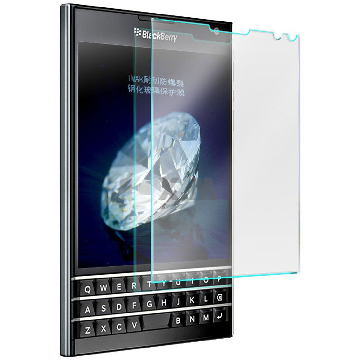 KÖNIG DESIGN 2er Pack Schutzfolie(für Q30) Displayschutz Blackberry