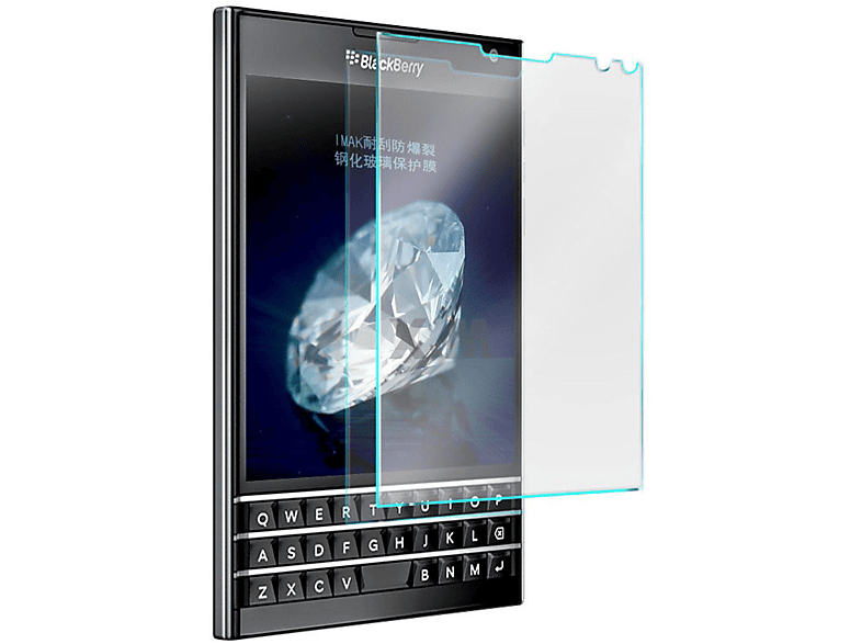 KÖNIG DESIGN 2er Pack Displayschutz Schutzfolie(für Blackberry Q30) | Displayschutzfolien & Gläser