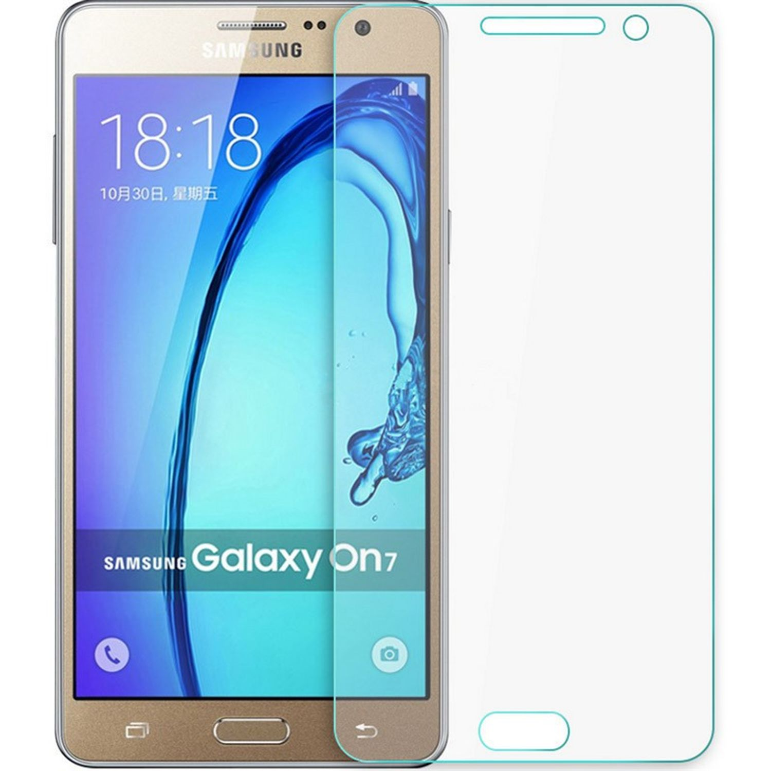 KÖNIG Schutzfolie(für Pack DESIGN 3er Displayschutz On7) Galaxy Samsung