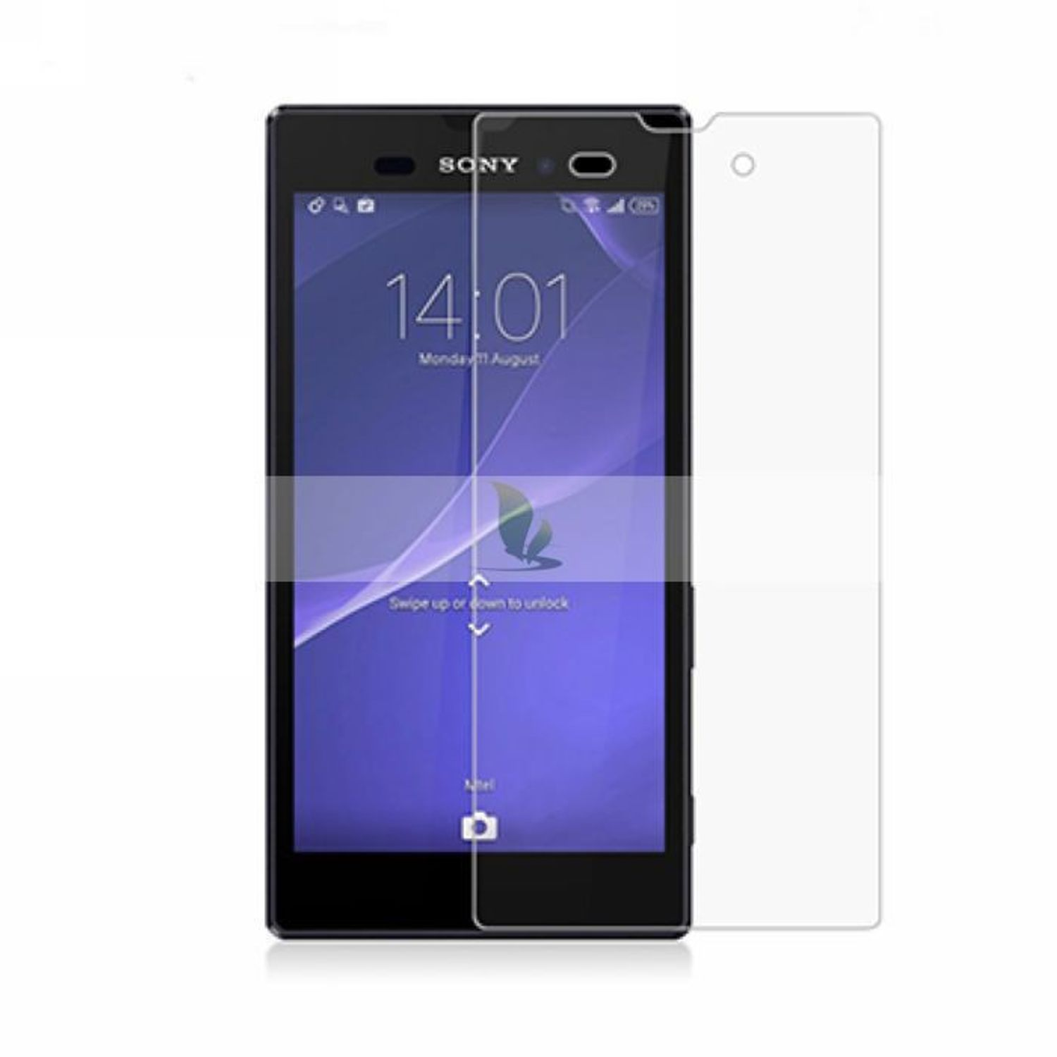 Xperia T3) DESIGN Sony KÖNIG Schutzfolie(für Displayschutz Pack 2er