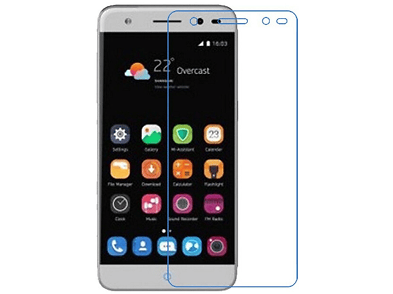 V7 3er DESIGN Displayschutz Pack KÖNIG Blade Schutzfolie(für Lite) ZTE