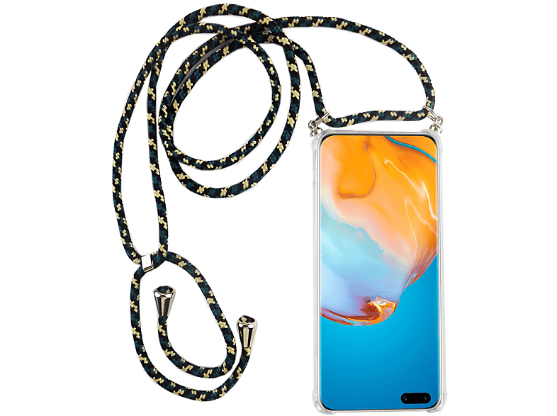 Lite, Schutzhülle, Transparent Umhängetasche, Huawei, P40 DESIGN KÖNIG