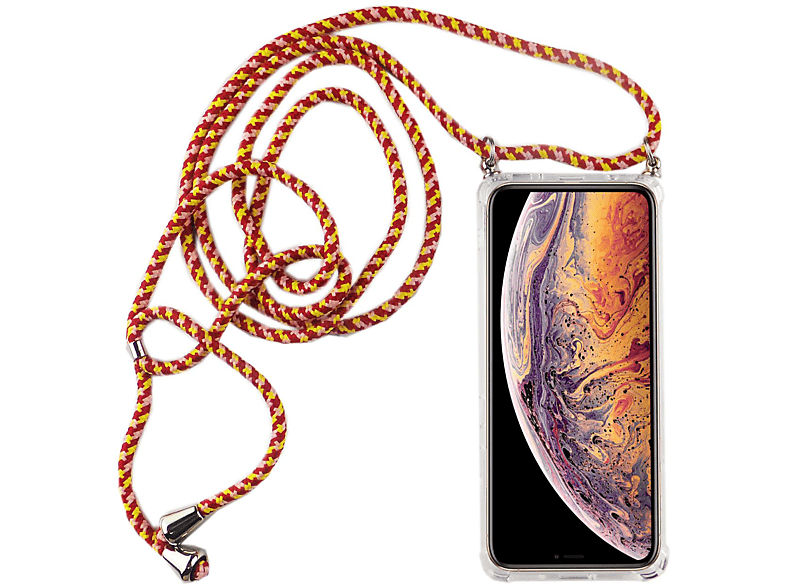 KÖNIG DESIGN Schutzhülle, Umhängetasche, Apple, iPhone X / iPhone XS, Transparent