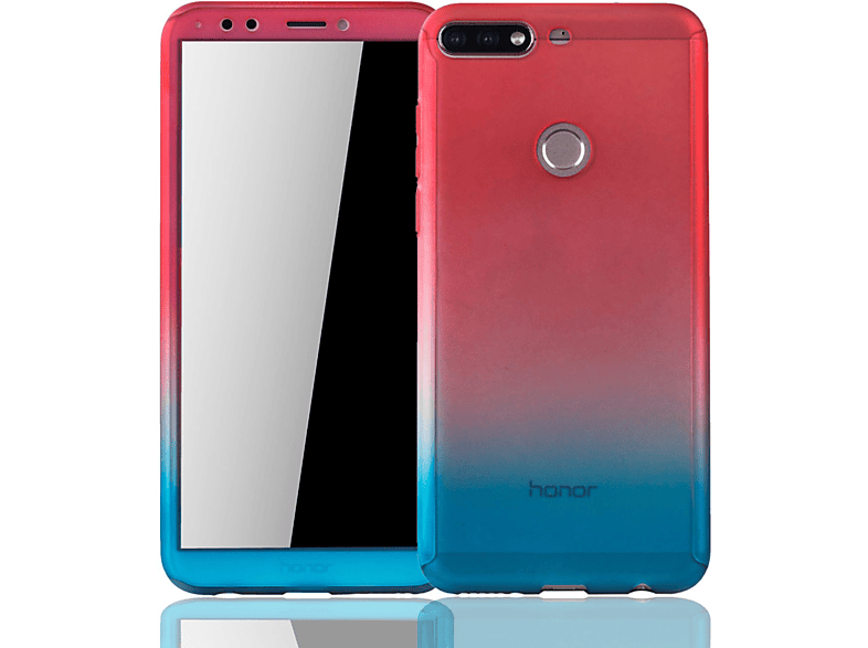 Full Huawei, DESIGN Schutzhülle, Honor KÖNIG Cover, Mehrfarbig 7C,