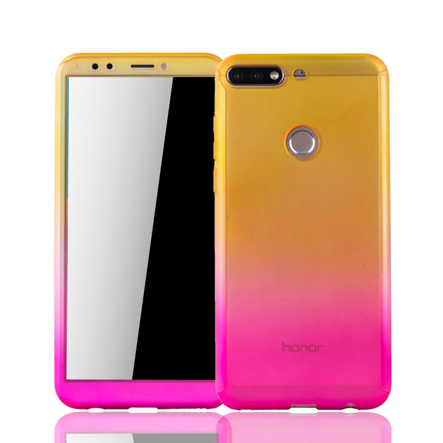 Full Mehrfarbig DESIGN Huawei, Schutzhülle, 7C, KÖNIG Cover, Honor