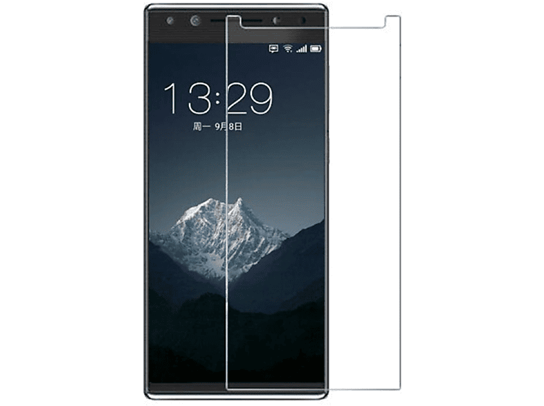 KÖNIG DESIGN 2er Pack Displayschutz Schutzfolie(für Alcatel 5)