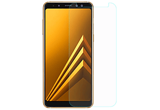 KÖNIG DESIGN 3er Pack Displayschutz Schutzfolie(für Samsung Galaxy A8 Plus (2018))