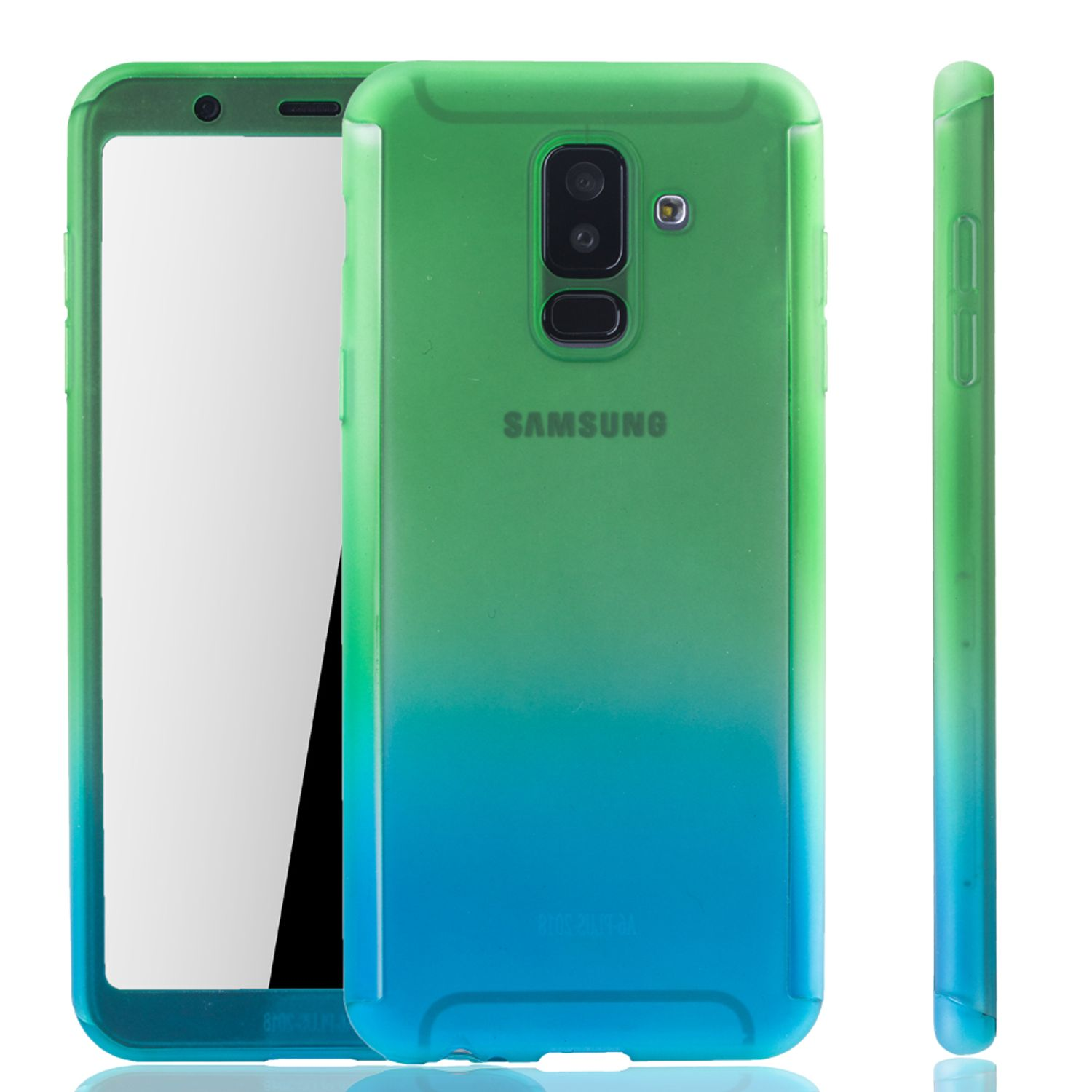 KÖNIG DESIGN Schutzhülle, Galaxy Mehrfarbig Full Samsung, (2018), Cover, A6 Plus