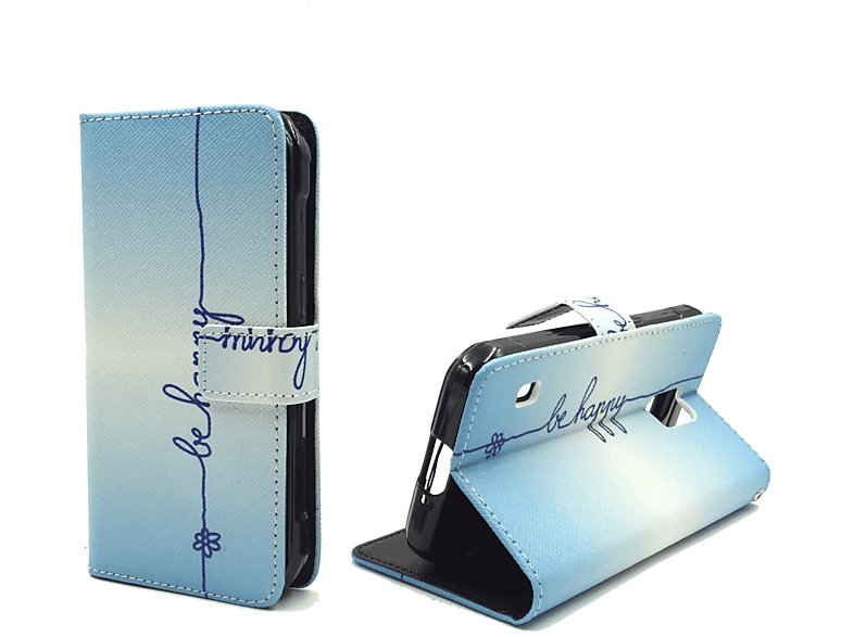 KÖNIG DESIGN Handyhülle, Bookcover, Samsung, Galaxy S5 Active, Blau
