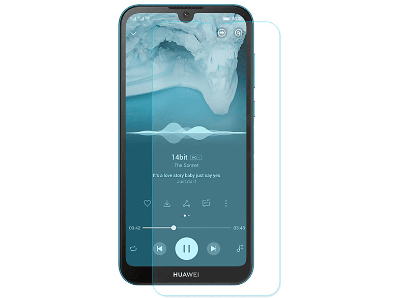 Displayschutz Schutzfolie(für (2019)) Pack Huawei DESIGN Y5 KÖNIG 2er