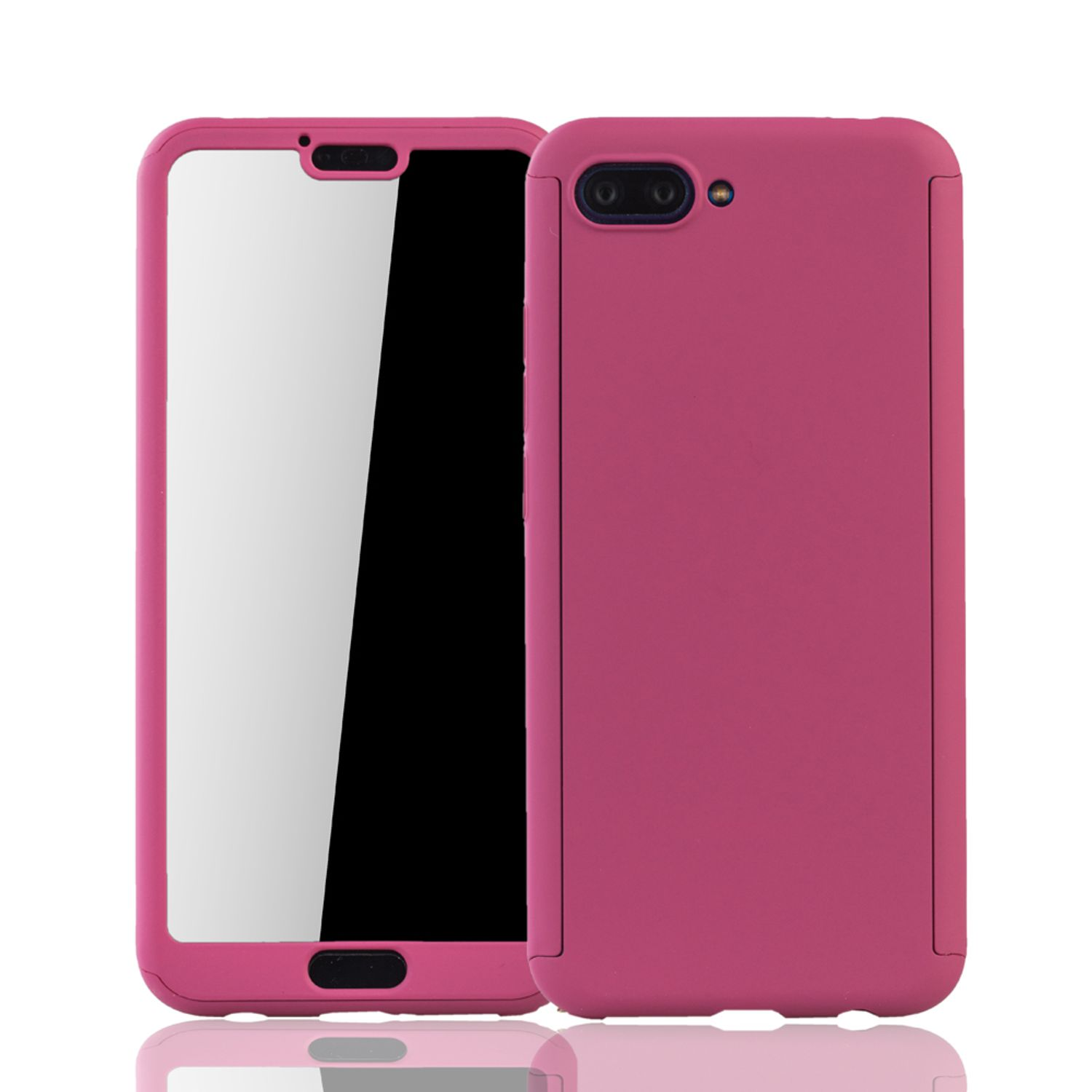 DESIGN Pink Full Cover, KÖNIG Huawei, 10, Honor Schutzhülle,