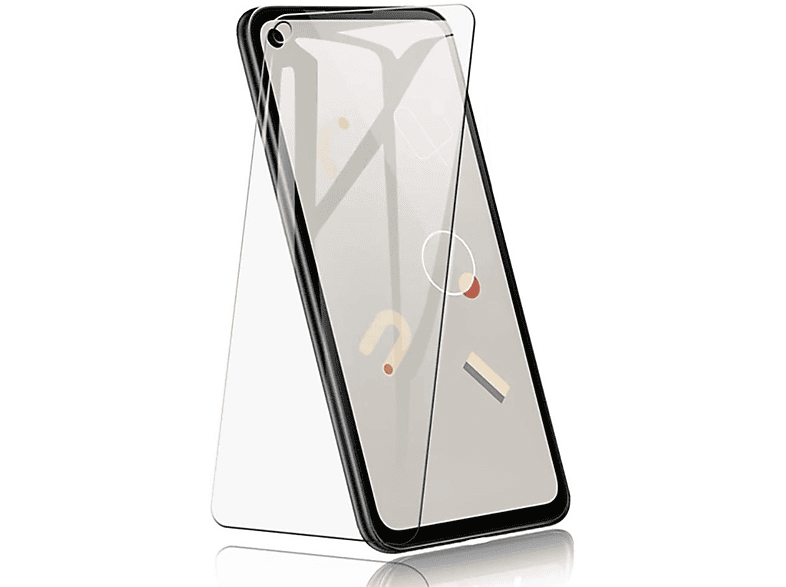 KÖNIG DESIGN 2er Pack Displayschutz Schutzfolie(für Google Pixel 4A)