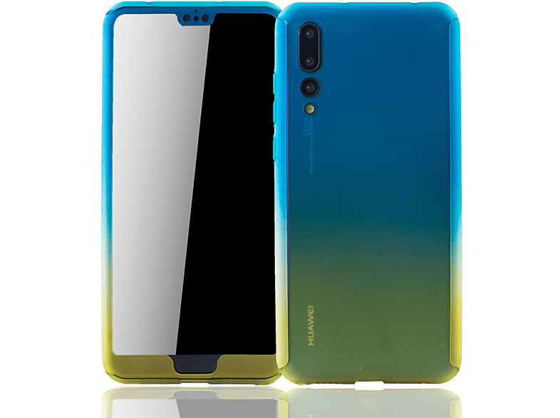 Cover, DESIGN Mehrfarbig Huawei, Schutzhülle, KÖNIG Pro, P20 Full