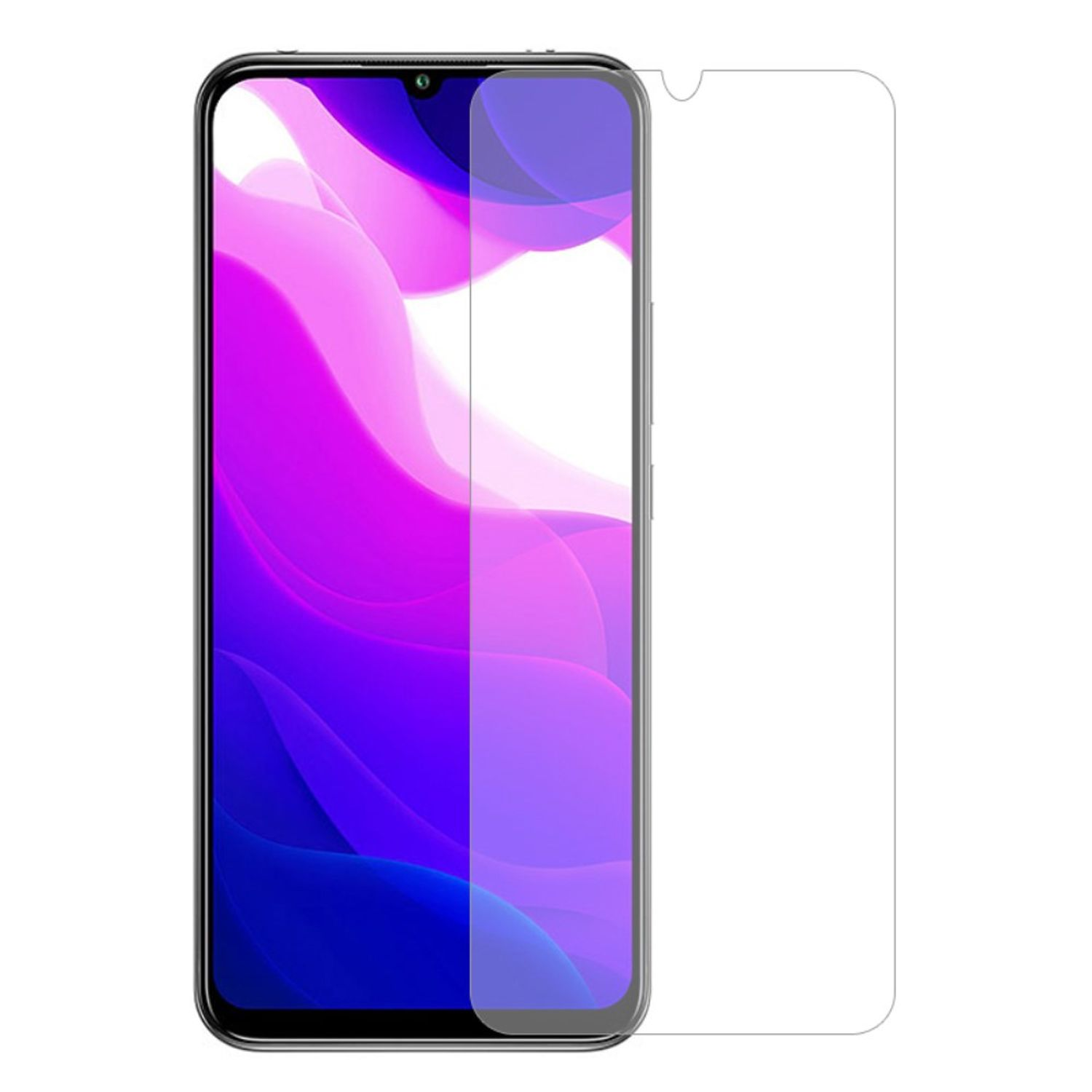 Xiaomi Displayschutz Schutzfolie(für DESIGN 10 3er KÖNIG Lite) Pack Mi
