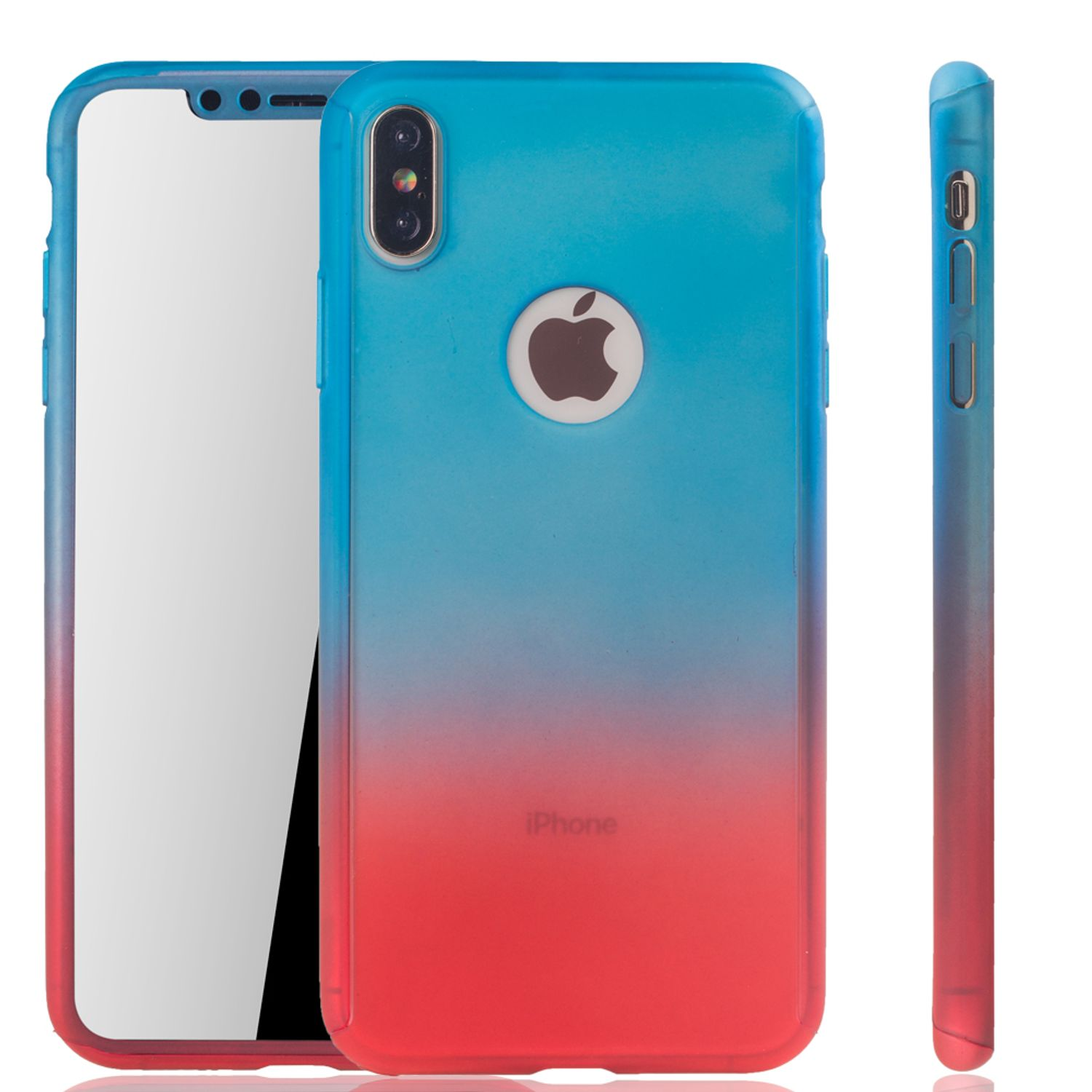 DESIGN Apple, Full XS Max, Schutzhülle, Mehrfarbig KÖNIG Cover, iPhone