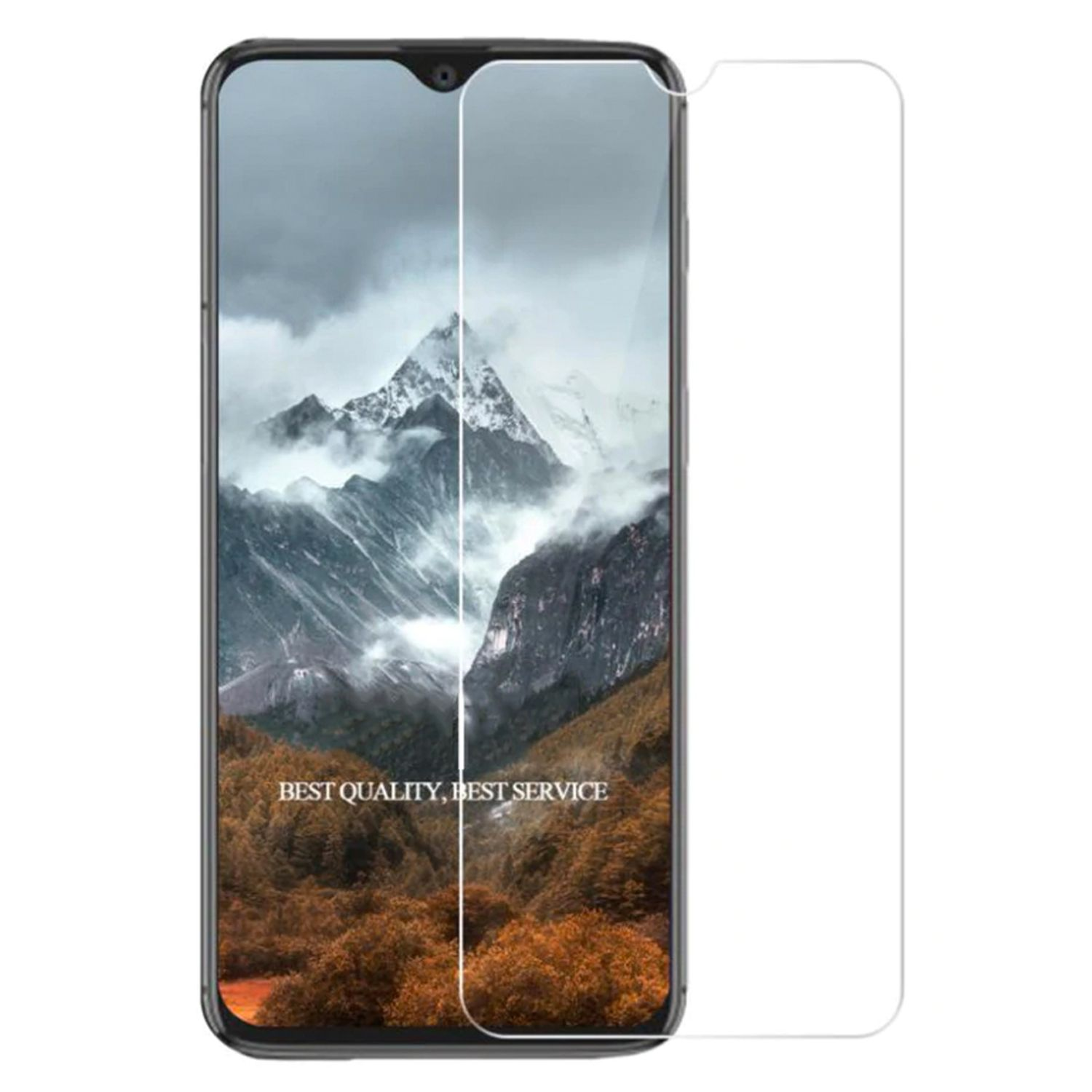 OnePlus 7 Displayschutz Pack Pro) 2er KÖNIG Schutzfolie(für DESIGN