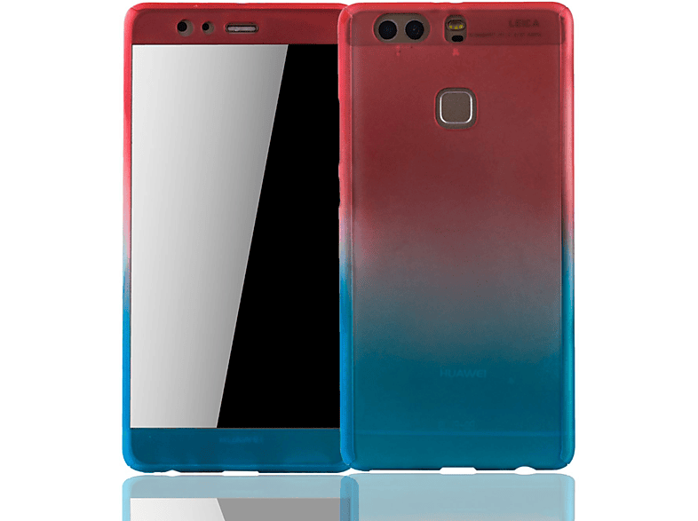 Mehrfarbig DESIGN Huawei, Plus, Full KÖNIG Schutzhülle, Cover, P9