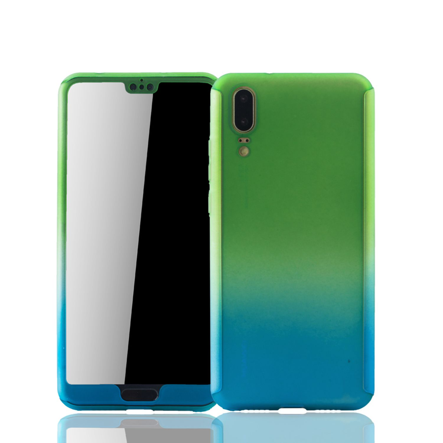 Mehrfarbig Schutzhülle, DESIGN P20, Full Huawei, KÖNIG Cover,