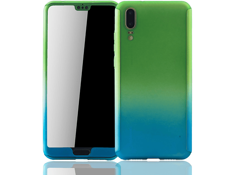 KÖNIG DESIGN Schutzhülle, Cover, Huawei, Mehrfarbig P20, Full