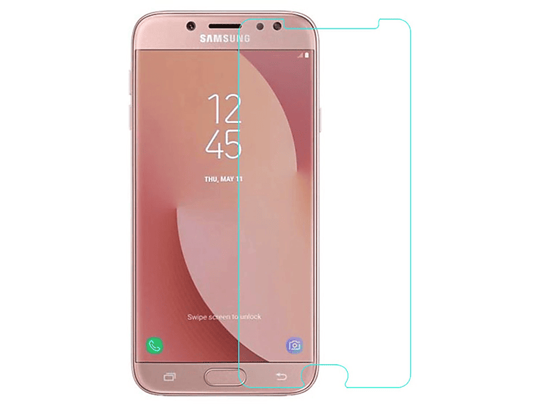 Samsung 3er DESIGN Pack KÖNIG Galaxy J7 Displayschutz (2017)) Schutzfolie(für