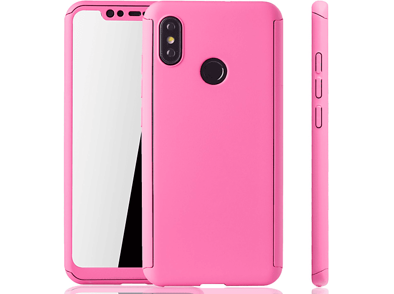 KÖNIG DESIGN Schutzhülle, Full Cover, Xiaomi, Mi 8, Pink