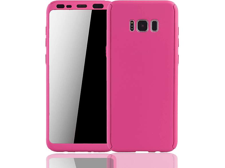 Cover, Samsung, KÖNIG Plus, Schutzhülle, S8 DESIGN Galaxy Full Pink